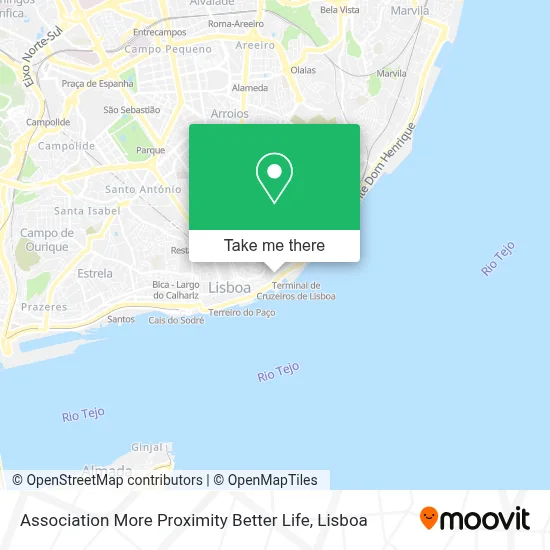 Association More Proximity Better Life map