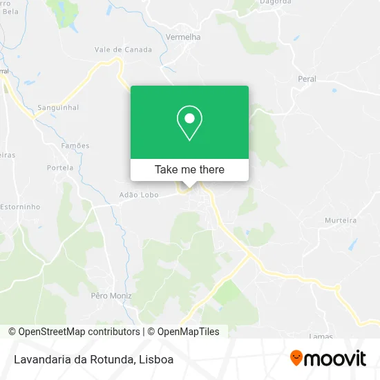 Lavandaria da Rotunda map