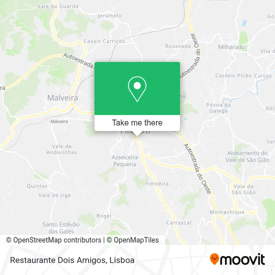 Restaurante Dois Amigos map