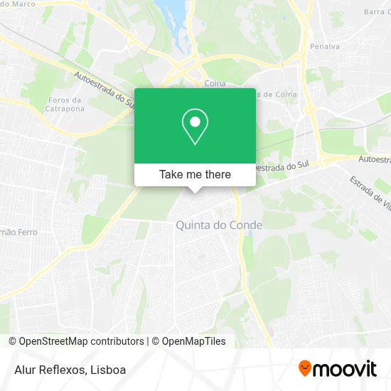 Alur Reflexos map