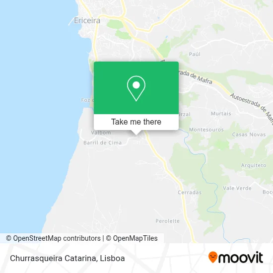 Churrasqueira Catarina map