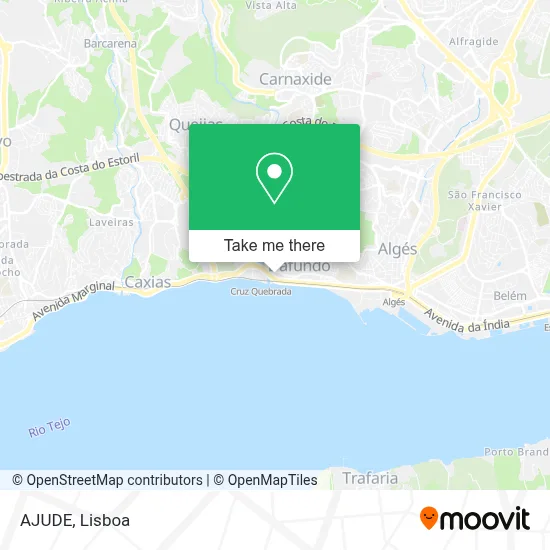 AJUDE map