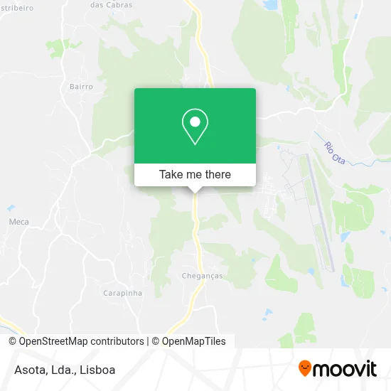 Asota, Lda. map