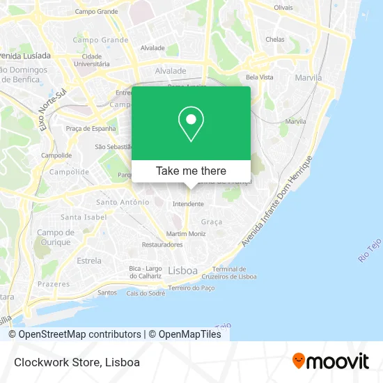 Clockwork Store map