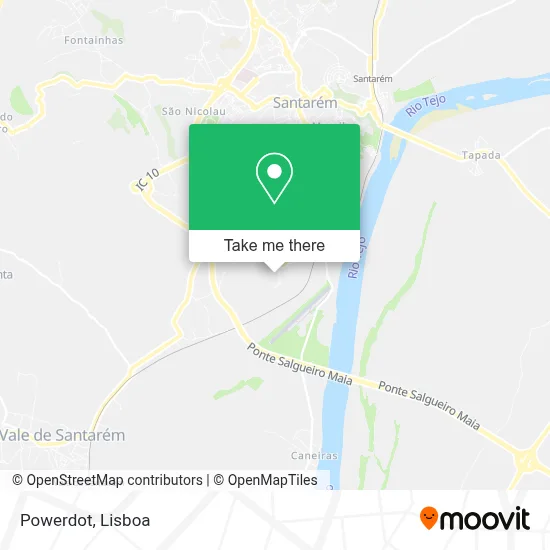 Powerdot mapa