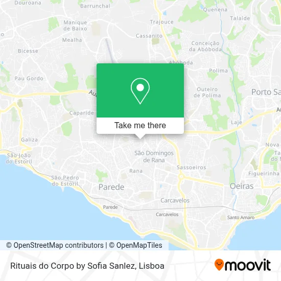 Rituais do Corpo by Sofia Sanlez map