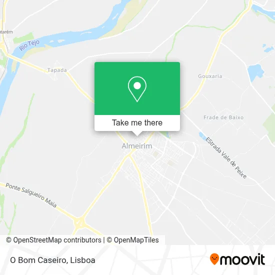 O Bom Caseiro map
