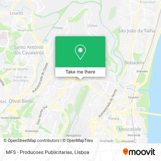 MFS - Producoes Publicitarias map