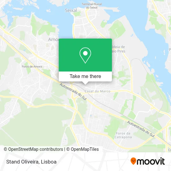 Stand Oliveira map