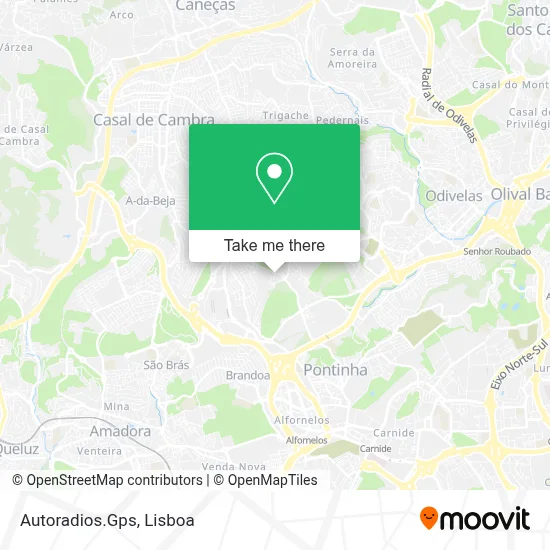 Autoradios.Gps map