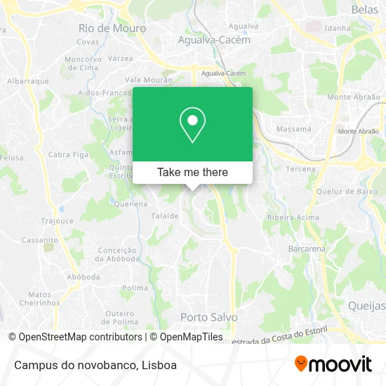 Campus do novobanco map