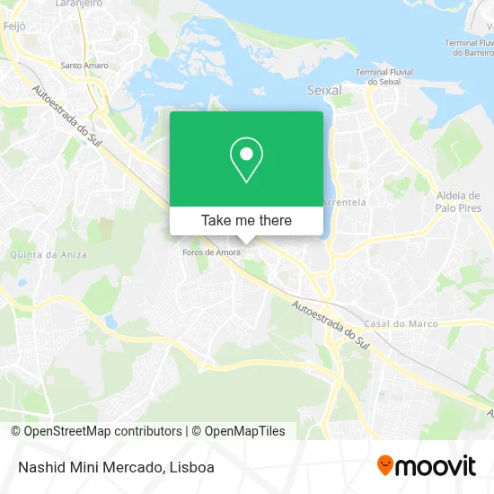 Nashid Mini Mercado map