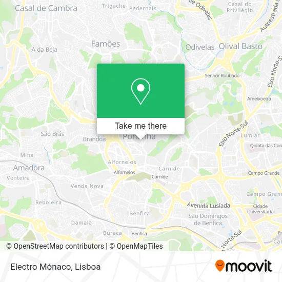 Electro Mónaco map