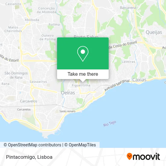 Pintacomigo map