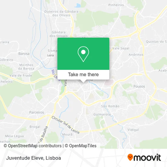 Juventude Eleve map