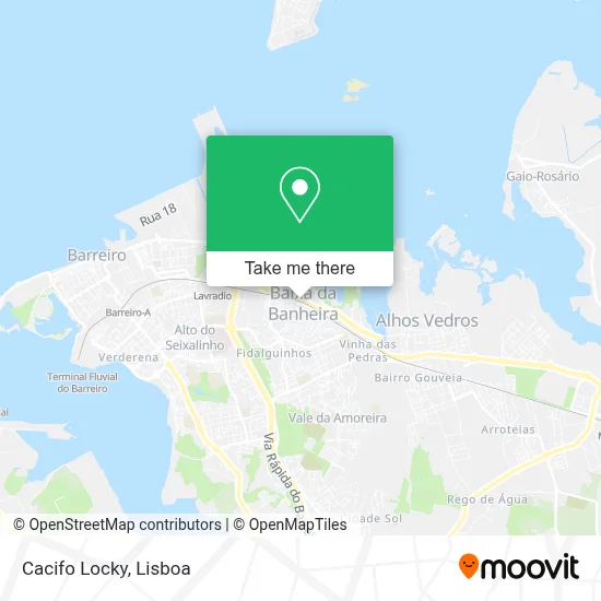 Cacifo Locky map