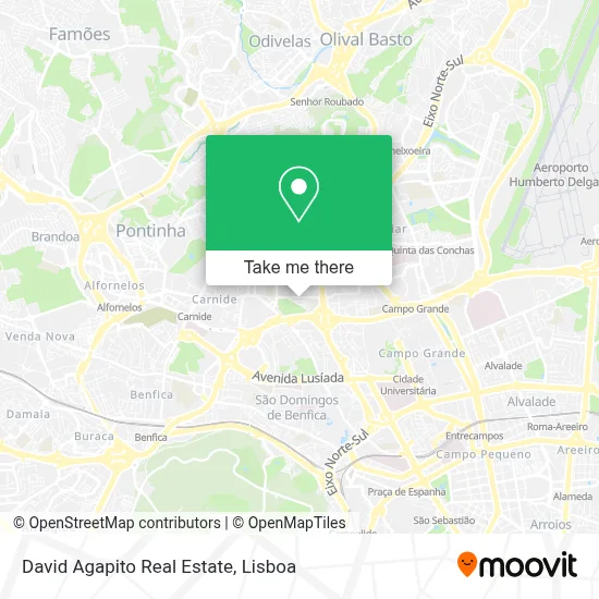 David Agapito Real Estate map
