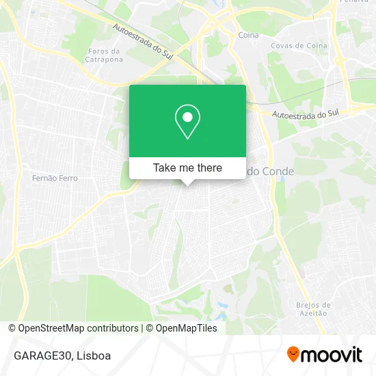 GARAGE30 map
