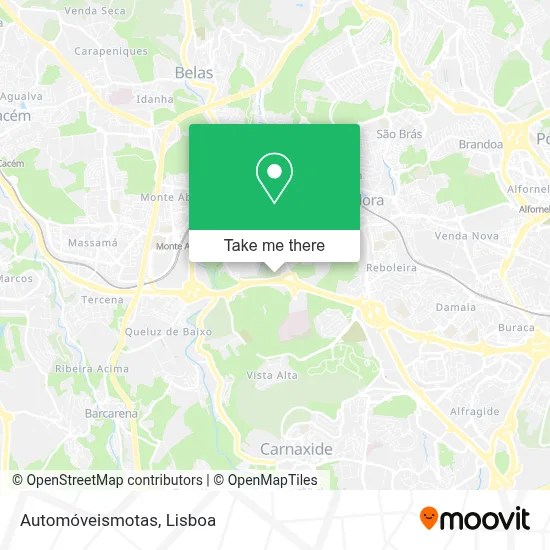Automóveismotas map