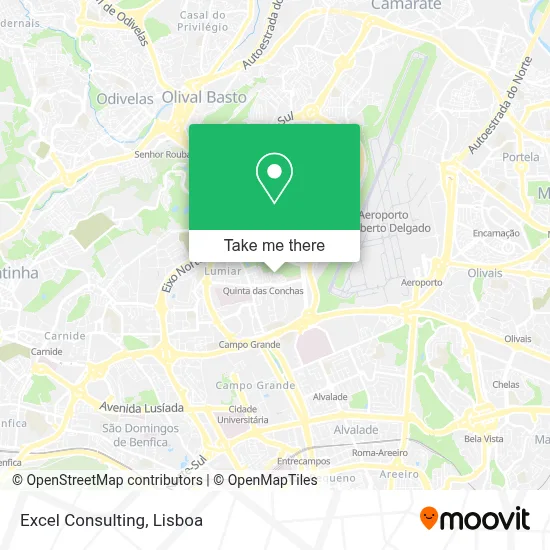 Excel Consulting map