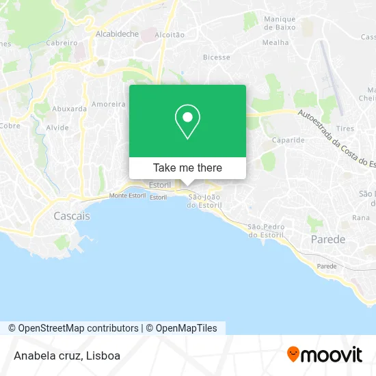 Anabela cruz map