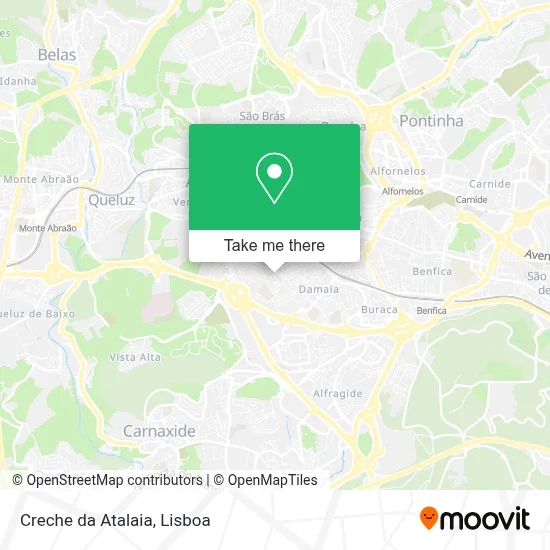 Creche da Atalaia map