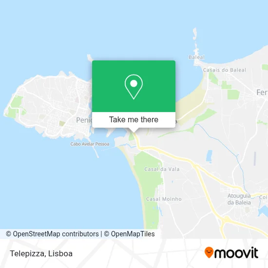 Telepizza map