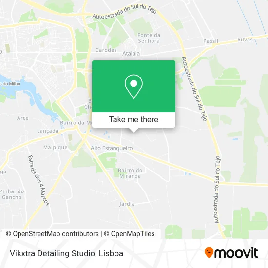 Vikxtra Detailing Studio map