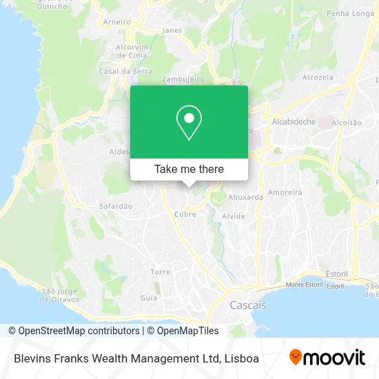 Blevins Franks Wealth Management Ltd map