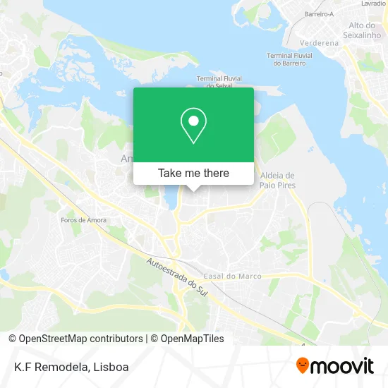 K.F Remodela map