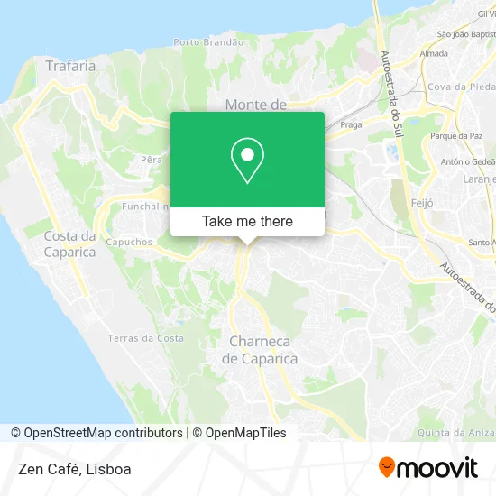 Zen Café map