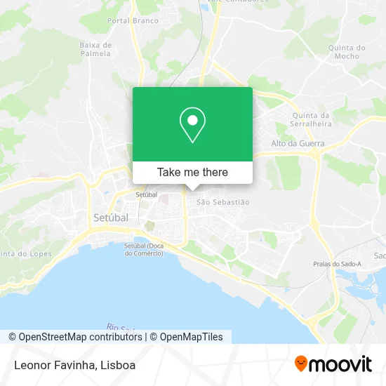 Leonor Favinha map