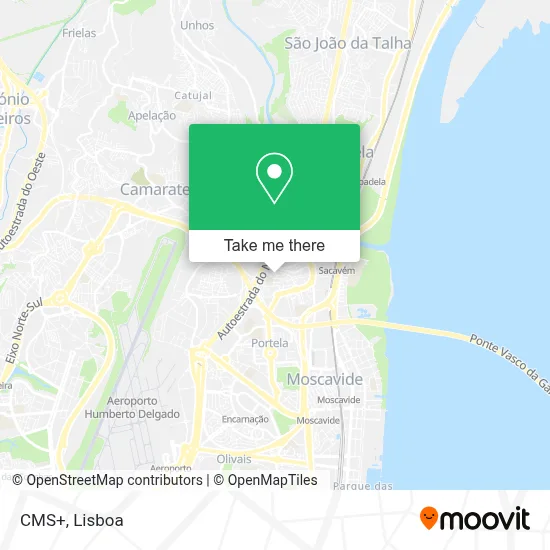CMS+ map