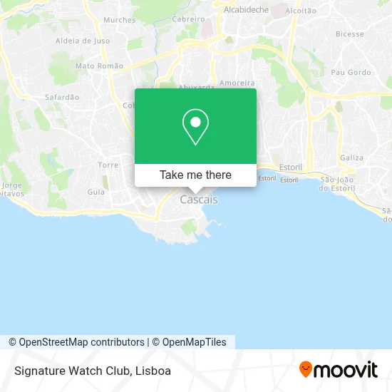 Signature Watch Club mapa