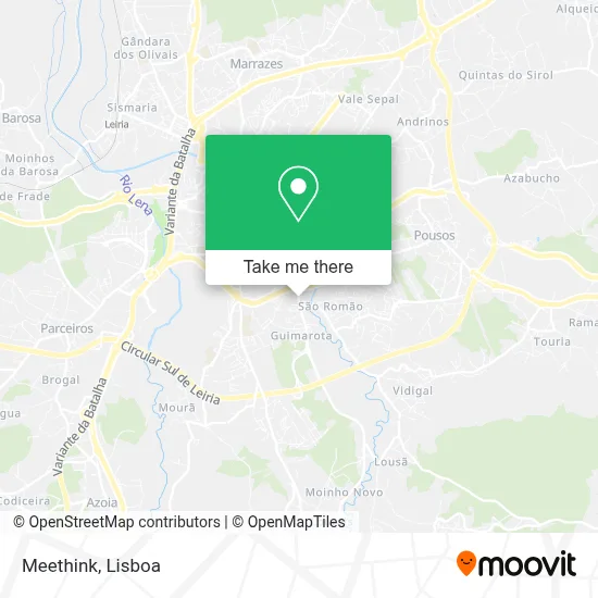 Meethink mapa