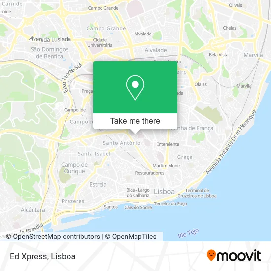 Ed Xpress map