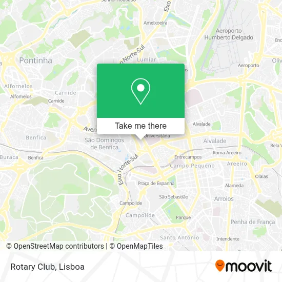 Rotary Club mapa