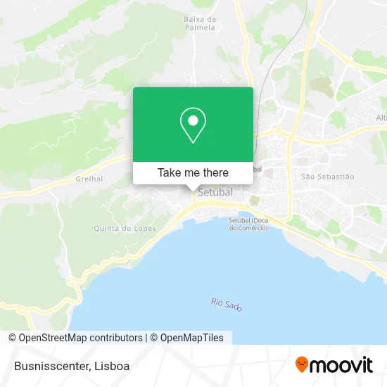 Busnisscenter map