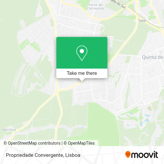 Propriedade Convergente map