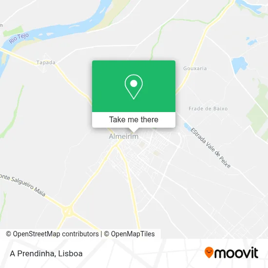 A Prendinha map