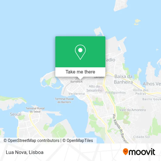 Lua Nova mapa
