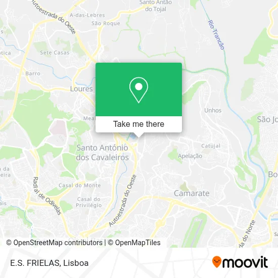 E.S. FRIELAS map