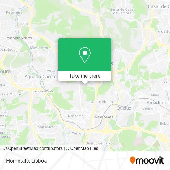 Hometals map