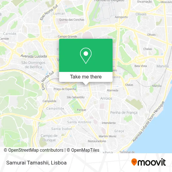 Samurai Tamashii map