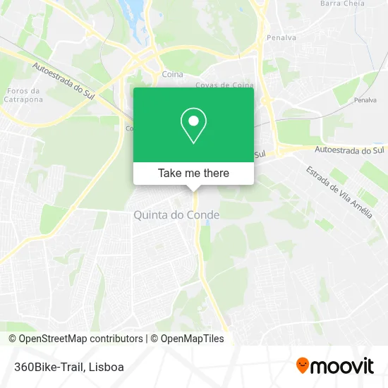 360Bike-Trail map