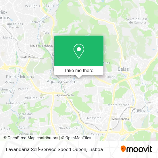 Lavandaría Self-Service Speed Queen map