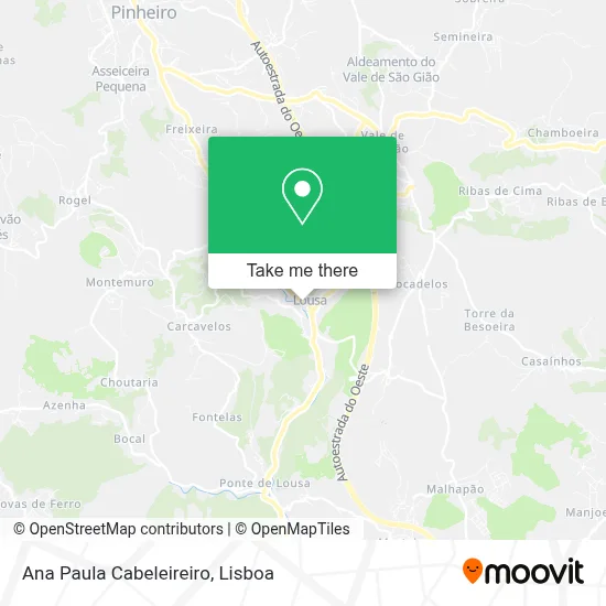 Ana Paula Cabeleireiro map