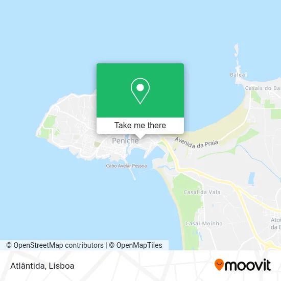 Atlântida map
