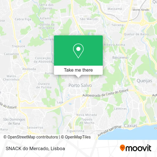 SNACK do Mercado map