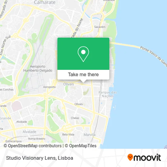 Studio Visionary Lens mapa